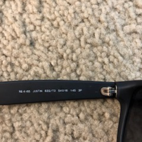 RayBan Justin Classic RB4165 Black Polorized Black
